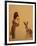 Young Woman with scarf and Hare, 2017-Susan Adams-Framed Giclee Print