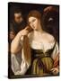 Young Woman-Titian (Tiziano Vecelli)-Stretched Canvas
