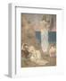 Young Women at the Sea Shore-Pierre Puvis de Chavannes-Framed Art Print