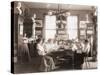 Young Women in Library of Washington, D.C. Teacher Training School in 1900-null-Stretched Canvas