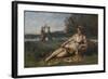 Young Women of Sparta (Jeunes Filles De Spart), 1868-1870-Jean-Baptiste-Camille Corot-Framed Giclee Print