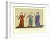 Young Women of the 13th Century-null-Framed Giclee Print