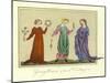 Young Women of the 13th Century-null-Mounted Giclee Print