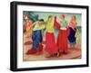 Young Women on the Volga, 1915-Kuzma Sergievitch Petrov-Vodkin-Framed Giclee Print