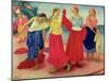 Young Women on the Volga, 1915-Kuzma Sergievitch Petrov-Vodkin-Mounted Giclee Print