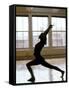 Young Women Stretching During Exercise Session, New York, New York, USA-Chris Trotman-Framed Stretched Canvas