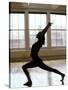 Young Women Stretching During Exercise Session, New York, New York, USA-Chris Trotman-Stretched Canvas