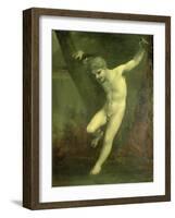 Young Zephyr Balancing Above Water-Pierre-Paul Prud'hon-Framed Giclee Print