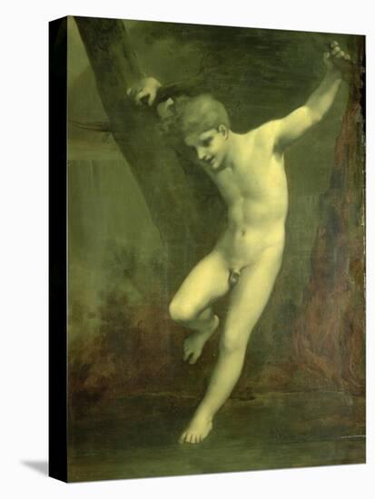 Young Zephyr Balancing Above Water-Pierre-Paul Prud'hon-Stretched Canvas