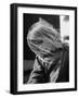 Youngest Student at Children's Village For Troubled Children, with Hair Blowing in the Breeze-Mark Kauffman-Framed Photographic Print