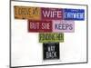 Youngman I Drive My Wife-Gregory Constantine-Mounted Giclee Print