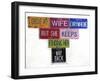 Youngman I Drive My Wife-Gregory Constantine-Framed Giclee Print