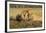 Youngs Lion Stalking Porcupine-Paul Souders-Framed Photographic Print