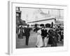 Youngs Pier Boardwalk, Atlantic City, N.J.-null-Framed Photo