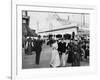 Youngs Pier Boardwalk, Atlantic City, N.J.-null-Framed Photo