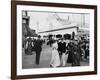 Youngs Pier Boardwalk, Atlantic City, N.J.-null-Framed Photo