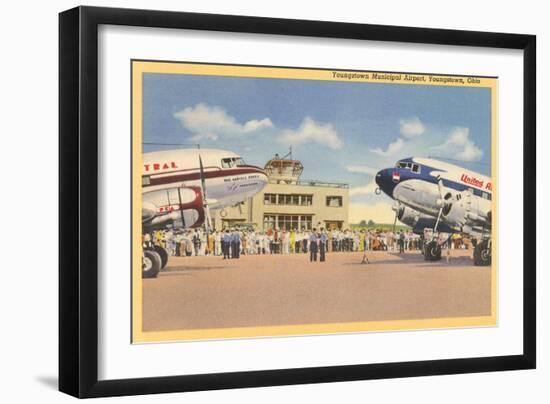 Youngstown Municipal Airport-null-Framed Art Print