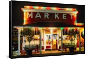 Yountville Market, Napa Valley, California-George Oze-Framed Stretched Canvas