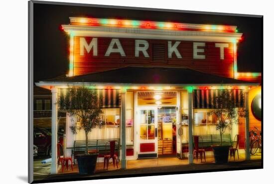 Yountville Market, Napa Valley, California-George Oze-Mounted Photographic Print