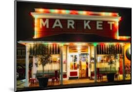 Yountville Market, Napa Valley, California-George Oze-Mounted Photographic Print