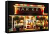 Yountville Market, Napa Valley, California-George Oze-Framed Stretched Canvas