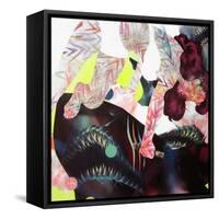 Your Battle With Nature-Shark Toof-Framed Stretched Canvas