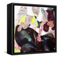 Your Battle With Nature-Shark Toof-Framed Stretched Canvas