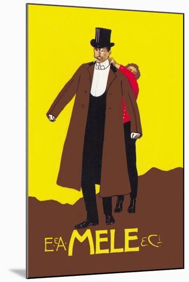 Your Coat, Sir-Leopoldo Metlicovitz-Mounted Art Print