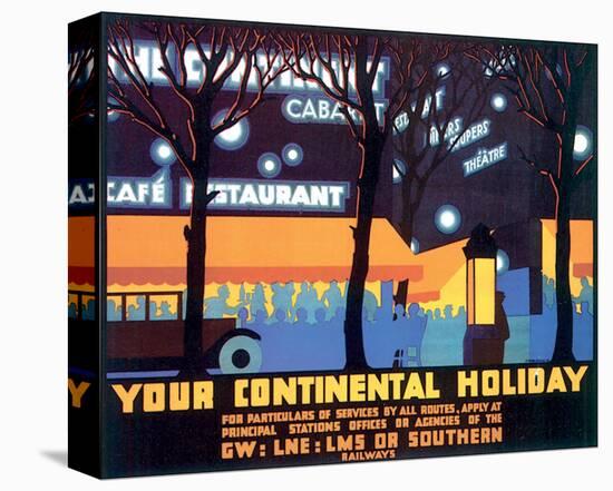 Your Continental Holiday-null-Stretched Canvas