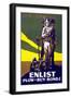 Your Country Calls, Enlist, Plow, Buy Bonds-null-Framed Art Print