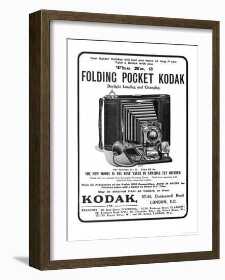 Your Easter Holiday Will Last You Twice as Long if You Take a Kodak with You-null-Framed Giclee Print