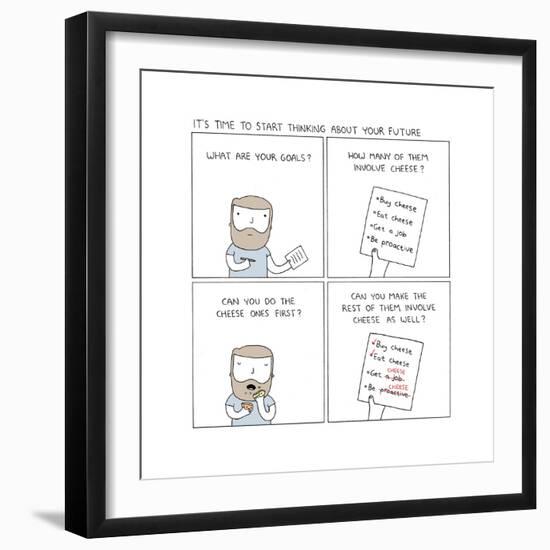 Your Future-Reza Farazmand-Framed Art Print