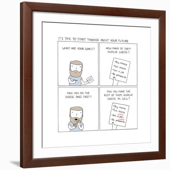 Your Future-Reza Farazmand-Framed Art Print