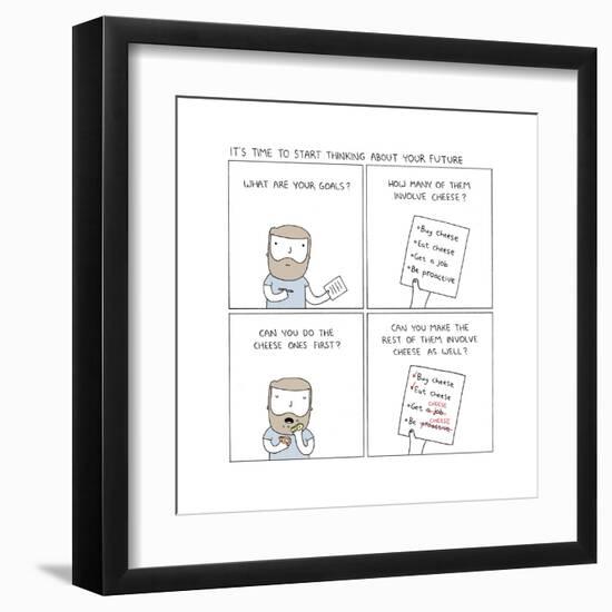 Your Future-Reza Farazmand-Framed Art Print