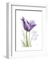 Your Heart Tulip-Albert Koetsier-Framed Art Print