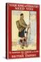 Your King and Country Need You'. a Recruitment Poster Showing a Scottish Soldier-null-Stretched Canvas