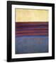 Your Lips Are Blue, c.1958-Frank Stella-Framed Art Print