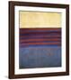 Your Lips Are Blue, c.1958-Frank Stella-Framed Art Print