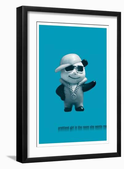 Your Man Panda-null-Framed Art Print