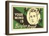 Your Mind Is Burglar-Proof-null-Framed Giclee Print