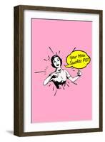 Your Mom Smokes Pot-null-Framed Art Print