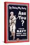 Your Navy Needs You, c.1914-Clinton Jordan-Stretched Canvas