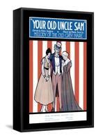 Your Old Uncle Sam, Melody of the Old Grey Mare-null-Framed Stretched Canvas