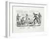 Your Plan, and Mine, 1864-Currier & Ives-Framed Giclee Print