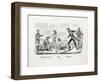 Your Plan, and Mine, 1864-Currier & Ives-Framed Giclee Print