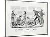 Your Plan, and Mine, 1864-Currier & Ives-Mounted Giclee Print