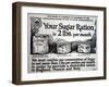 Your Sugar Ration Is 2 Lbs. Per Month, 1917-null-Framed Giclee Print