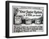 Your Sugar Ration Is 2 Lbs. Per Month, 1917-null-Framed Giclee Print