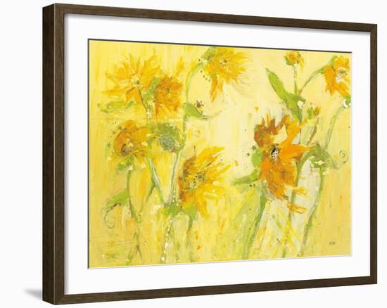 Your Sweet Orange Flowers-Kellie Day-Framed Art Print