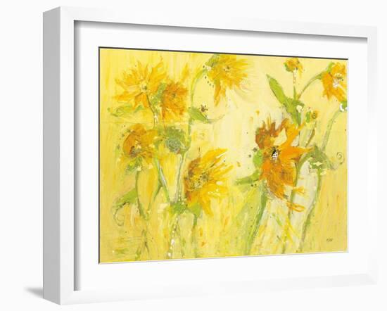 Your Sweet Orange Flowers-Kellie Day-Framed Art Print
